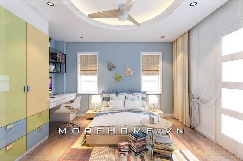 Phòng ngủ gỗ công nghiệp